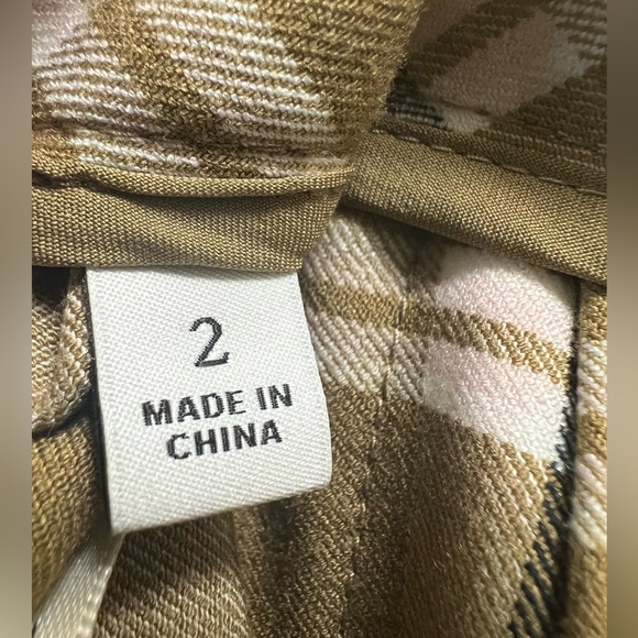 Aritzia Sunday Best Olive Micro Pleated Skirt size 2 - Picture 5 of 5